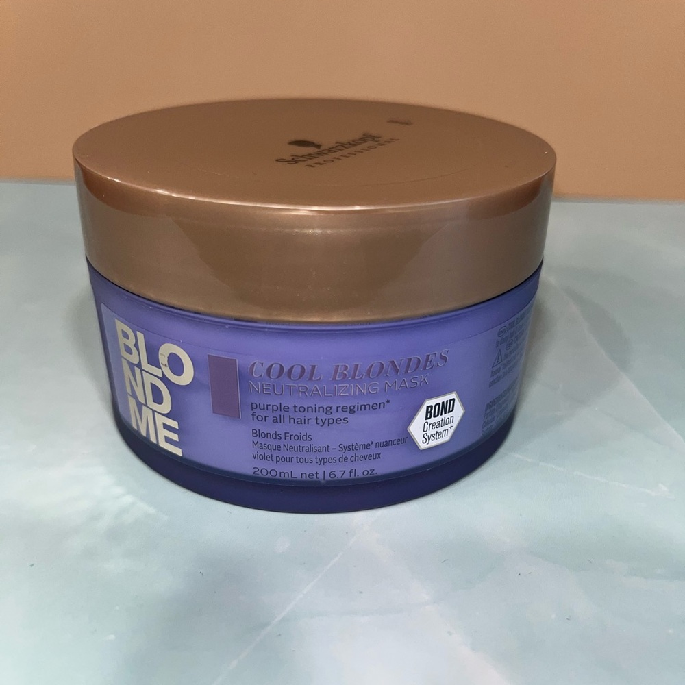 Schwarzkopf blondme cool blondes neutralizing mask